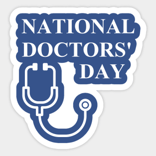 Doctors' Day Sticker